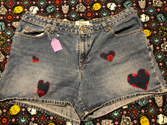 Cherry Heart Shorts